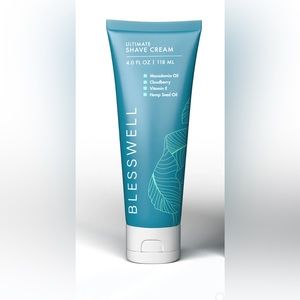 NEW BLESSWELL ULTIMATE SHAVE CREAM 4 FL OZ